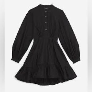 The Kooples Ruffled Shirt Dress
